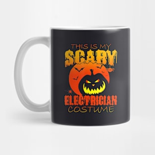 This Is My Scary Electrician Costume Funny Mug